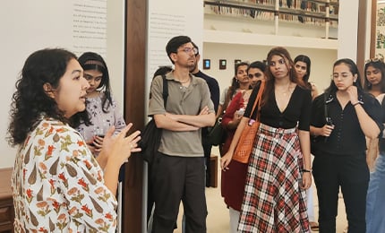 Art Heritage: Batch 12 MGLuxM Students Explore Mumbai's Artistic Landscape