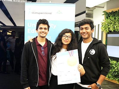 BBA Jaguars Ace Startup Weekend: University Edition at the Dubai Future Accelerators