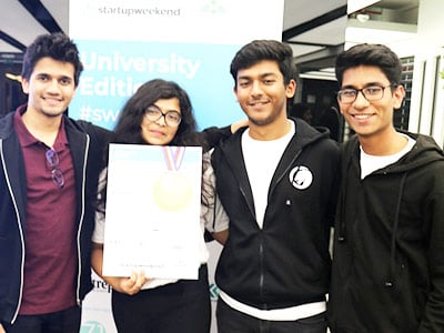 BBA Jaguars Ace Startup Weekend: University Edition at the Dubai Future Accelerators