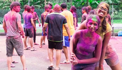 Celebrating Holi