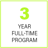 3 year full-time program 3 year full-time program