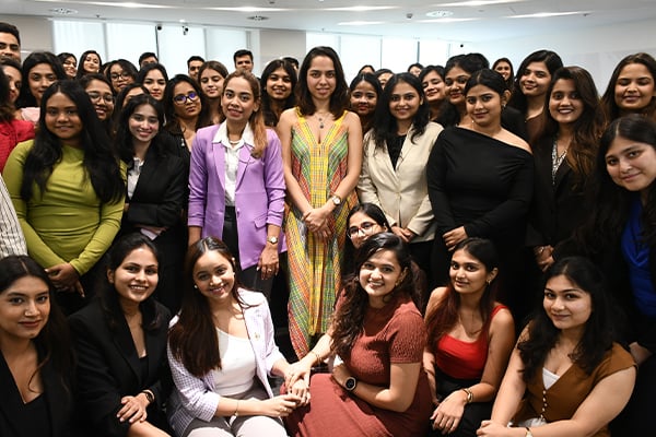 Vogue-India-Masterclass-with-Rochelle-Pinto-and-Ankita-Brahmi-Luxury-MGLuxM-students-SP-Jain-Global-1