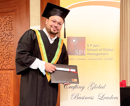 SP Jain EMBA Alumni Success Story - Abhijit Paul