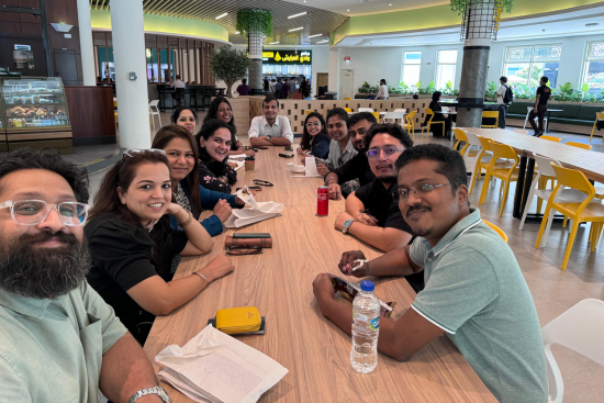 Learning from a diverse and supportive cohort of emba