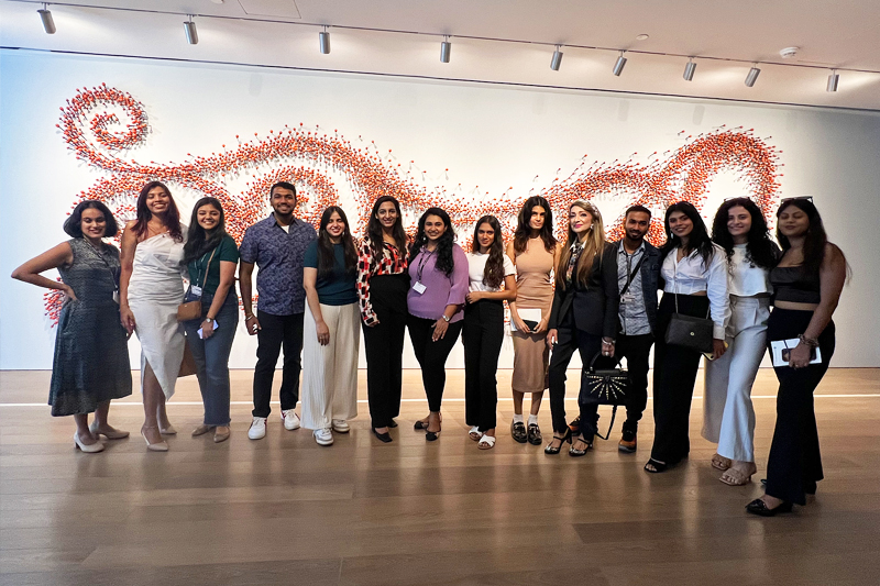 Experiencing Cultural Luxury: SP Jain MGLuxM Students Visit NMACC