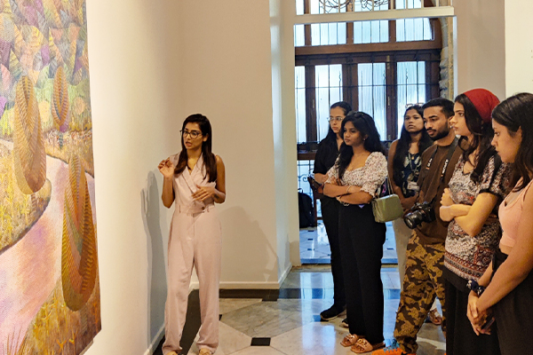 Art Heritage: Batch 12 MGLuxM Students Explore Mumbai's Artistic Landscape