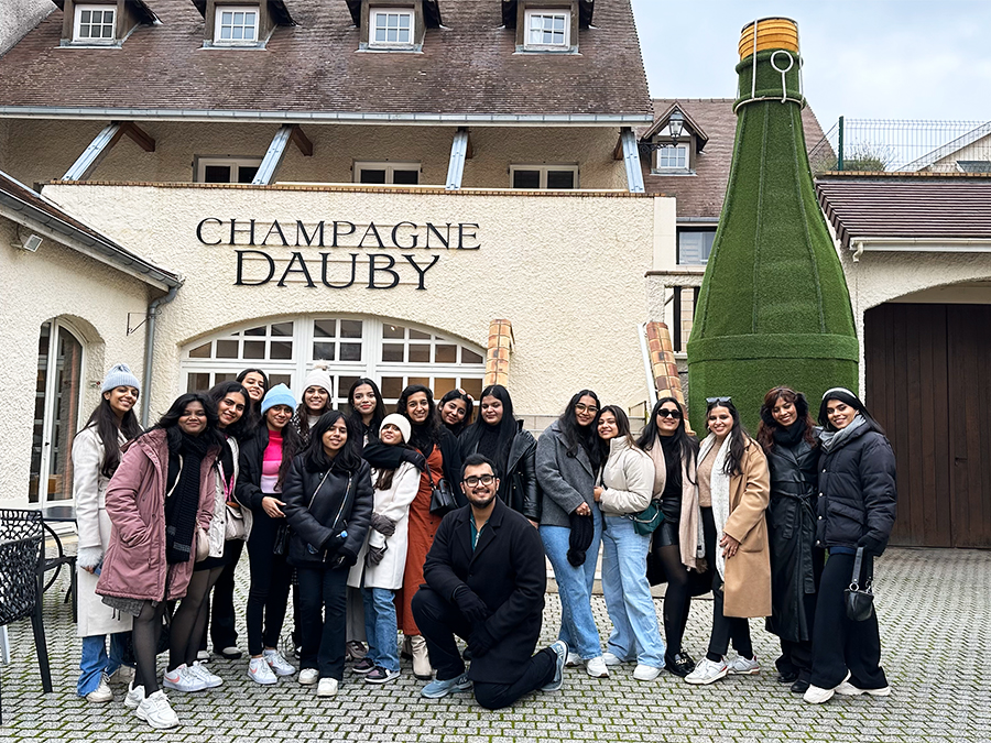 From Fragrance to Fashion: Students Explore Parisian Icons