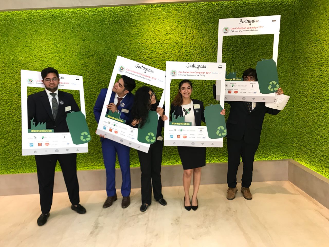 Jaguars ace Emirates Environmental Competition