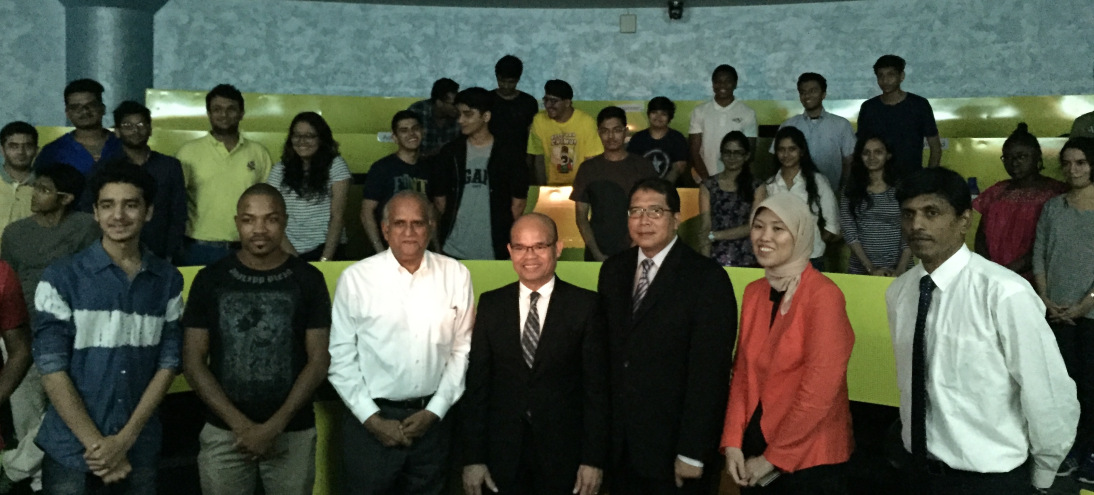 CONSUL GENERAL OF INDONESIA VISITS MUMBAI CAMPUS