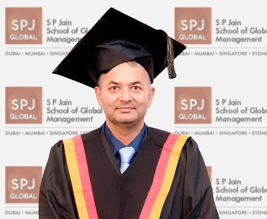Govind Aggarwal, MGB student, shares internship experience at SP Jain Global