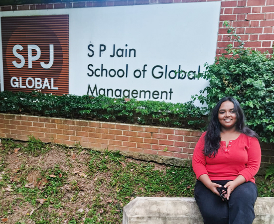 Himani Kamdar Global MBA SP Jain Global alumni experience