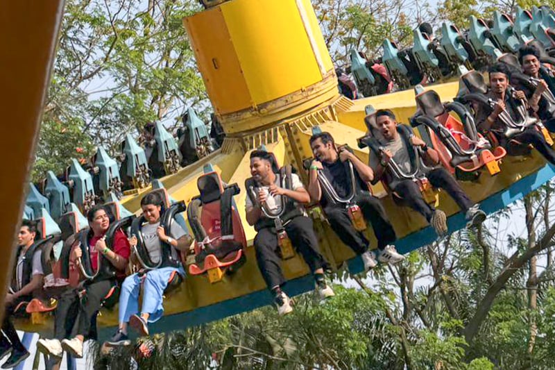 Adventures and observations: Students explore Imagica World