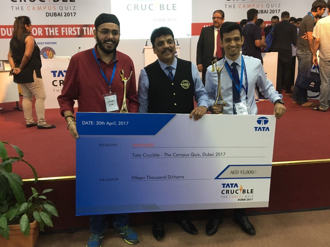 SPJain Winners at Tata Crucible Quiz Dubai.jpg