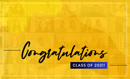 Watch the Virtual Graduation Ceremony of our Undergraduate Class of July 2021