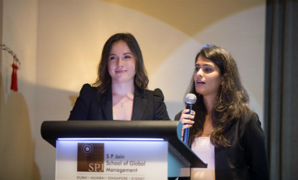 Global MBA students showcase industry projects at Corporate Partner Meet 2020