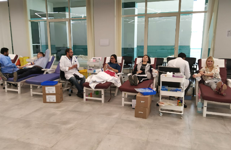 SP Jain’s students and staff participate in the Blood Donation Drive