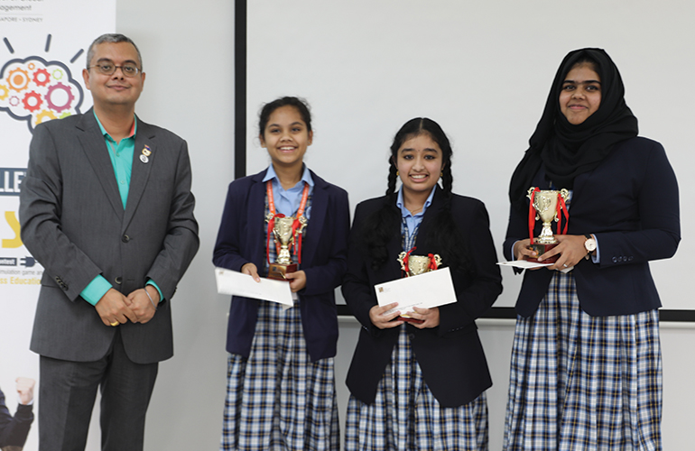 SP Jain organises Inter-School Business Simulation Competition