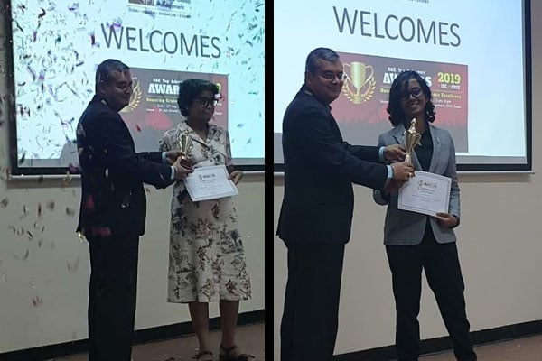 Dr Arindam Banerjee, Ms Jayashree Iyer, Ms Sandra Baiju Prasad