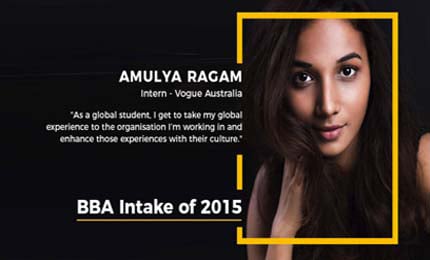 Thriving in the fashion industry – Amulya Ragam’s internship story at Vogue Australia