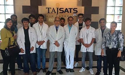 BBA Jaguars learn about TQM practices @TajSATS in Mumbai