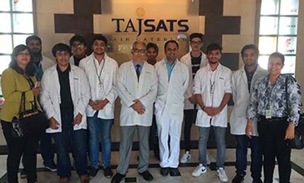 Jaguars learn about TQM practices @TajSATS in Mumbai