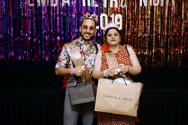 Mr. Ricardo Communod (EMBA Batch 14) and Ms. Anisya Uberoi (EMBA Batch 10) won the Style Icon awards