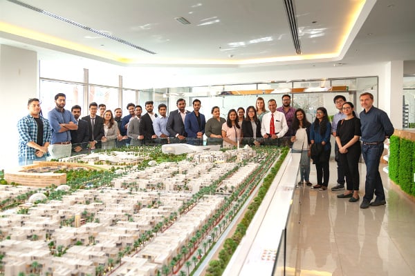 SP Jain School of Global Management’s MGB students visit The Sustainable City in Dubai